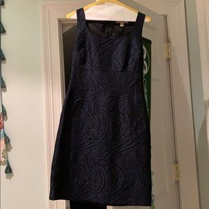 Blue/black dress